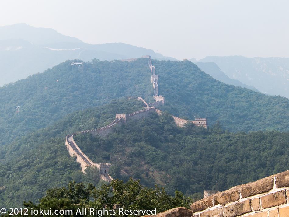 Mutianyu (慕田峪) section of the Great Wall of China