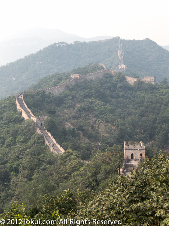 Mutianyu (慕田峪) section of the Great Wall of China